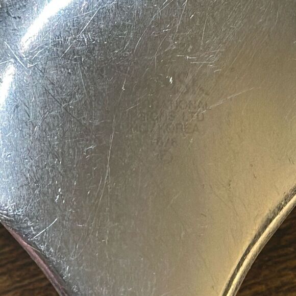 Dansk Anvil Korea set of 2 Serving Spoon and Fork Stainless Steel Flatware - Picture 7 of 7